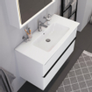 Duravit Me by starck lavabo 103x49cm 1 trou de robinet avec trop-plein blanc 0300892