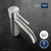 GROHE Essence new Wastafelkraan Opbouw - uitloop 11.6cm - s size - supersteel SW73266