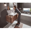 Hansgrohe Vivenis ééngreeps badmengkraan opbouw wit mat SW647131
