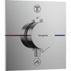 Hansgrohe Raindance Select Ensemble de douche - douchette - flexible de douche - support de douchette - pomme de douche - thermostat - élément encastré - chrome SW1208488
