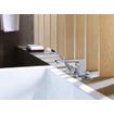 Hansgrohe Metropol Ensemble mitigeur de bord de baignoire 4 trous chrome SW99986