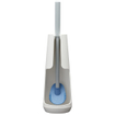 Tiger Tess Porte-brosse WC sur pied avec brosse flexible Swoop® Blanc Gris clair SW877651