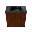 Mondiaz JOYA-DLUX 40cm toiletmeubel - kleur Ruby - Wastafel FAYE positie Midden Zonder kraangat kleur Lava. SW1423625