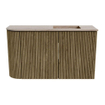 Mondiaz JOYA-DLUX 71.6cm toiletmeubel - ronding links kleur Dusk - Wastafel FAYE positie Rechts Zonder kraangat kleur Saba. SW1426083