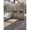 Terravito Copuro wand- en vloertegel - 30x60cm - 9mm - Rechthoek - gerectificeerd - Betonlook - Zwart mat SW359804