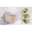 QeramiQ Dely Abattant WC - frein de chute - déclipsable - slim - beige mat SW1000770