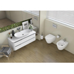 QeramiQ Salina Toiletpot - 56x38x35cm - spoelrandloos - zonder toiletzitting - wit SW96855