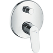 Hansgrohe Focus 1-Gr Afdekset Badmengkr M/Zekerheidscombi Chroom GA73354