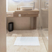 Sealskin Nora Tapis de bain - 39x69cm - Antidérapant - Blanc SW1421058