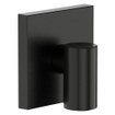 Hansgrohe FixFit Fine E muuraansluitbocht zonder terugslagklep Brushed Black Chrome SW1319884