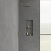 Villeroy & Boch Universal Showers douche principale - 25cm - Rond - Nickel brossé mat (inox) SW974352