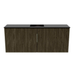 Mondiaz JOYA 100cm meuble WC - couleur Shadow - Lavabo FAYE position Milieu 1 trou de robinet couleur Urban. SW1421498