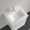 Villeroy & Boch Venticello lave-mains avec 1 trou de robinet 50x42cm - avec trop-plein blanc 1025160