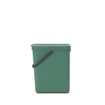Brabantia Sort & Go Poubelle - 25 litres - poignée - fir green SW1117371