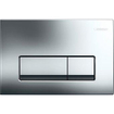 Geberit Delta50 bedieningsplaat - 2-toets spoeling - rechthoekige knoppen - glans chroom SW765582