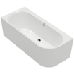 Villeroy & Boch Oberon 2.1 Baignoire adossée pour installation d'angle gauche - 1800 x 800 mm - blanc alpin brillant (blanc) SW957888