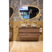 Adema Chaci Badkameronderkast - 120cm - 2 lades - greeploos - excl. topblad - noten (hout) SW1212779