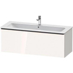 Duravit D-neo Meuble sous vasque 121x46.2x44cm 1 tiroir Blanc haute brillance SW640788