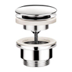 Hotbath Mate clapet de vidage à clic avec vis rond chromé SW12943