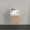 Villeroy & Boch Avento meuble sous-lavabo mural - 1 porte 34x51,4x20,2cm - droite chêne nordique SW448413