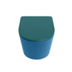 MONDIAZ LAVIE WC suspendu - 36x53cm - sans bride - Smag (bleu) - softclose - quick-release - abattant WC - Jeans (bleu) SW1208715