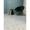 Prissmacer Cerámica Gobi wand- en vloertegel - 60x60cm - 10mm - Vierkant - gerectificeerd - Terrazzo - Wit mat SW728272