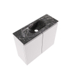 MONDIAZ TURE-DLUX meuble de toilette 60cm Cale. EDEN lavabo Lava position centrale. Sans trou de robinet. SW1103695