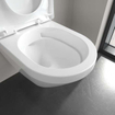 Villeroy & Boch Targa Style Design WC suspendu - 53x37cm - Direct Flush - blanc brillant SW656508