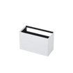 INK Wastafelonderkast - 100x45x65cm - 2 lades - push to open - MDF lak - Hoogglans wit SW68759
