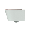 MONDIAZ LAVIE WC suspendu - 36x53cm - sans bride - Rosee (rose) - softclose - quick-release - abattant WC - Greey (gris) SW1208686