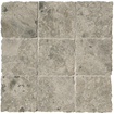 Fap Ceramiche Nativa Grey Macro Mosaico Carrelage sol soyeux - 10x10cm - Gris SW955610