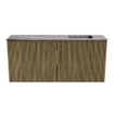 Mondiaz JOYA-DLUX 90cm toiletmeubel - kleur Dusk - Wastafel FAYE positie Rechts 1 kraangat kleur Sombra. SW1426139