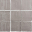 Par Goof carrelage mural - 13x13cm - 10mm - Carré - Gris Brillant SW542673