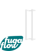 FugaFlow Eccelente Sobrado Porte-serviettes - 60x12.5x12.5cm - Blanc mat SW1123864