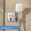 GROHE QuickFix Precision SmartControl inbouw douchesysteem met Vitalio Rain Mono 310 Cube hoofddouche chroom SW1120186