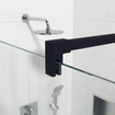 Marenza Bellini Inloopdouche - 80x200cm - helder glas - mat zwart SW491659