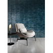 Ceralto Graina Mini Carrelage mural - 6x24cm - 9.5mm - bleu SW498008