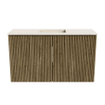Mondiaz JOYA-DLUX 70cm toiletmeubel - kleur Dusk - Wastafel FAYE positie Midden Zonder kraangat kleur Meli. SW1425817