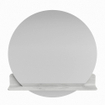 Miroir de salle de bain Mondiaz SPOT - rond 80cm - plan de miroir - couleur Opalo SW1235655