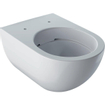 Geberit Acanto WC suspendu 51cm sans bride à fond creux avec abattant WC slim wrap antibactérien blanc SW762025
