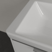 Villeroy & Boch Subway 3.0 Double lavabo à poser - 1300 x 475 x 165 mm - Blanc Alpin CeramicPlus - sans trop-plein SW701255