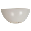 Plieger Scale bac à encastrer en céramique ovale 39x32x17,5cm blanc mat SW94938