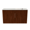 Mondiaz JOYA-DLUX 70cm meuble de toilette - couleur Ruby - Vasque FAYE position Droite Sans trou de robinet couleur Ostra. SW1423809