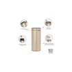 Brabantia Touch Bin Poubelle - 30 litres - seau intérieur en plastique - metallic gold SW1117317