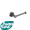 FugaFlow Eccelente Acces Toiletrolhouder - zonder klep - rond - gunmetal PVD SW1123214