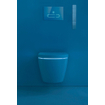 Duravit Sensowash starck f lite WC suspendu japonais low flush 37.8x57.5cm avec siège wc et couvercle blanc SW420600