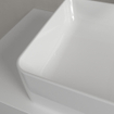 Villeroy & Boch Collaro Lavabo à poser rectangulaire 56x36cm sans trop-plein ni trou de robinet Ceramic+ Blanc SW358360