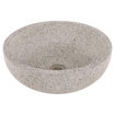 Adema Prime Essential badkamermeubelset -059.5x55x45.5cm - topblad - terrazzo waskom - noten SW1109567