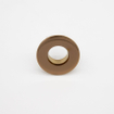 Fortifura Calvi luxe Bague de trop-plein - 3cm - adaptée aux lavabos - Cuivre brossé PVD (Cuivre) SW917803