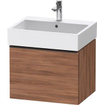 Duravit D-neo Meuble sous vasque 58.4x44.2x44cm 1 tiroir Noyer mat SW640679